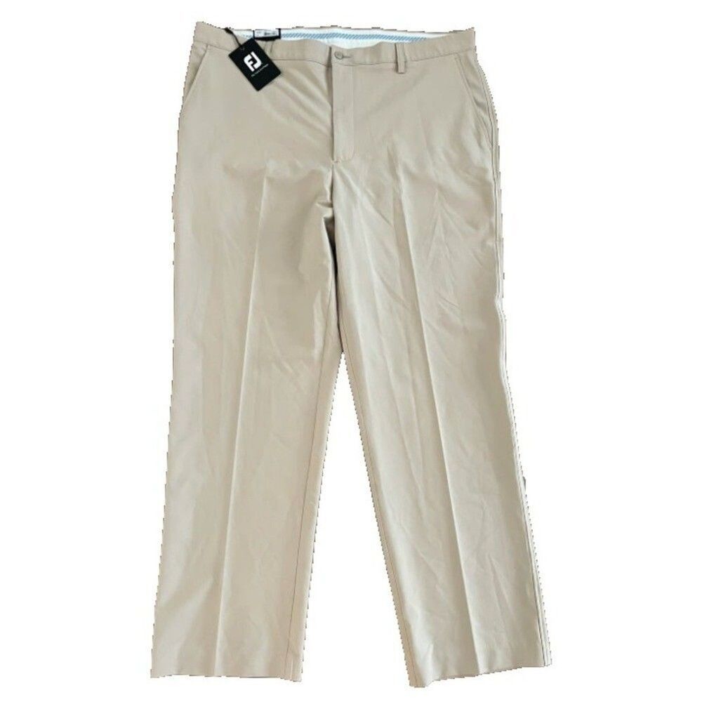 FootJoy Perfect Pants Men’s Golf Pants W42 L32 Khaki NWT